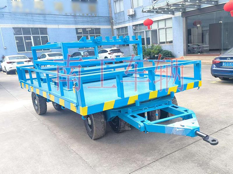 15吨护栏型ky平台_KY（中国）一站式服务平台带卷料夹工具拖车