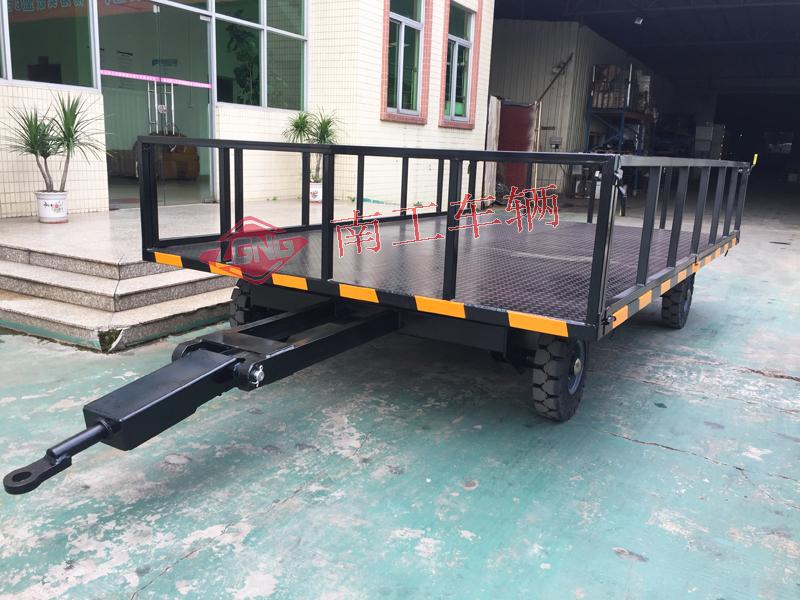 无动力叉车牵引6吨护栏型ky平台_KY（中国）一站式服务平台黑色
