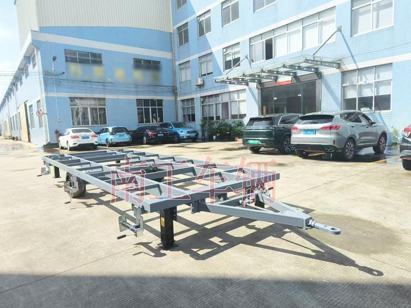 7吨骨架式ATVky平台_KY（中国）一站式服务平台 2轮灰色工具拖车